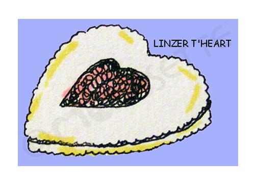 LINZER T'HEART card