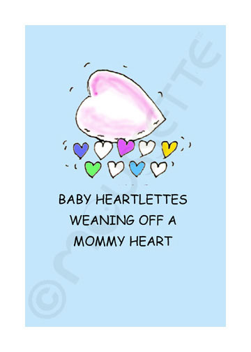 HEARTLETTES card