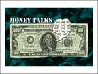 Money talks card