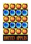 Rotten Apples greeting card